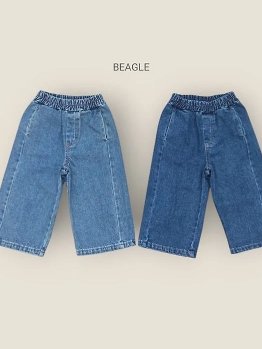 True Wide Denim Pants