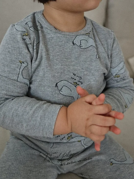 Normal Duck Ribbed Tee