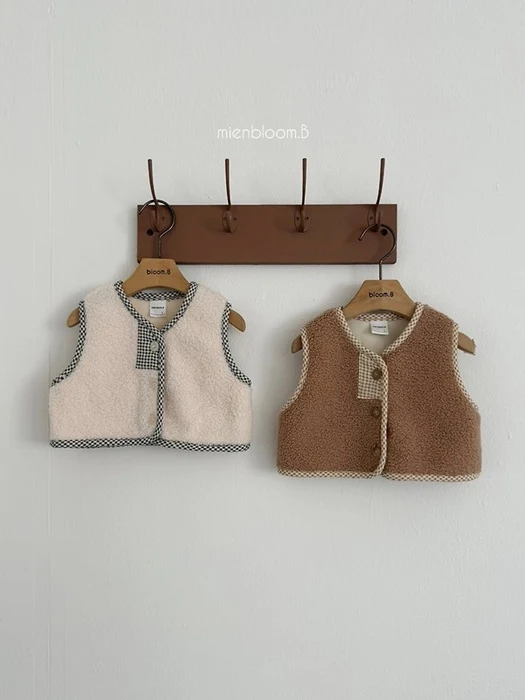 Kids Teddy Fleece Vest