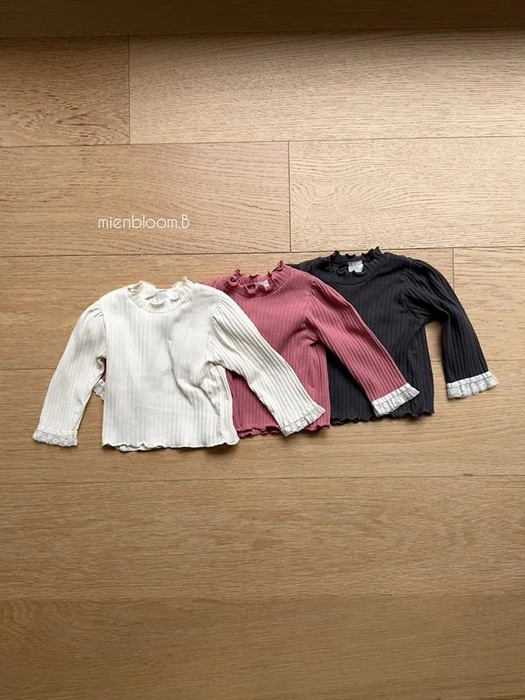 Kids Lace Rib Tee
