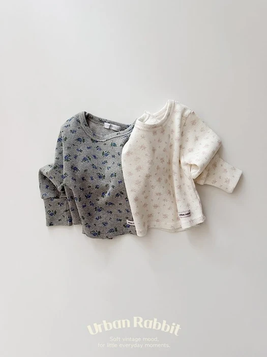 Flower Waffle Tee Flower Waffle Tee