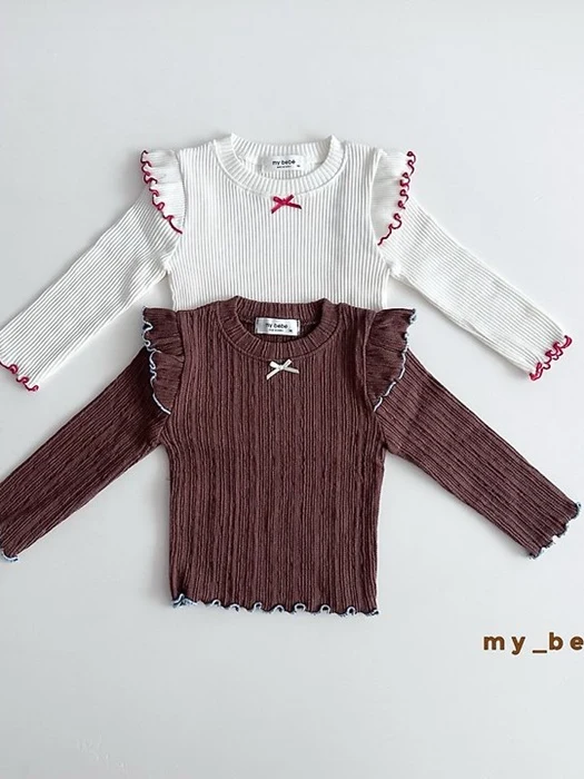 Autumn Double Ruffle Tee