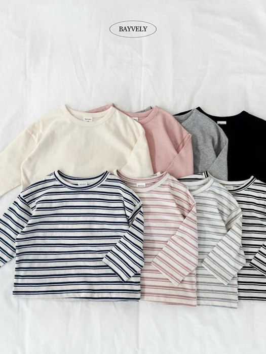 Basic & Striped Tee