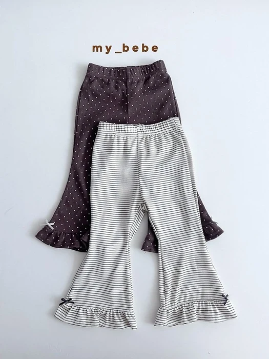 Seam Frill Bootcut Pants Seam Frill Bootcut Pants