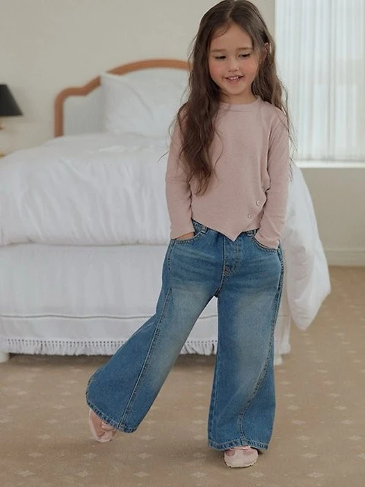 Panel Wild Denim Pants