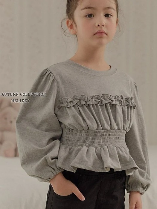 Smocked Frill Tee Smocked Frill Tee