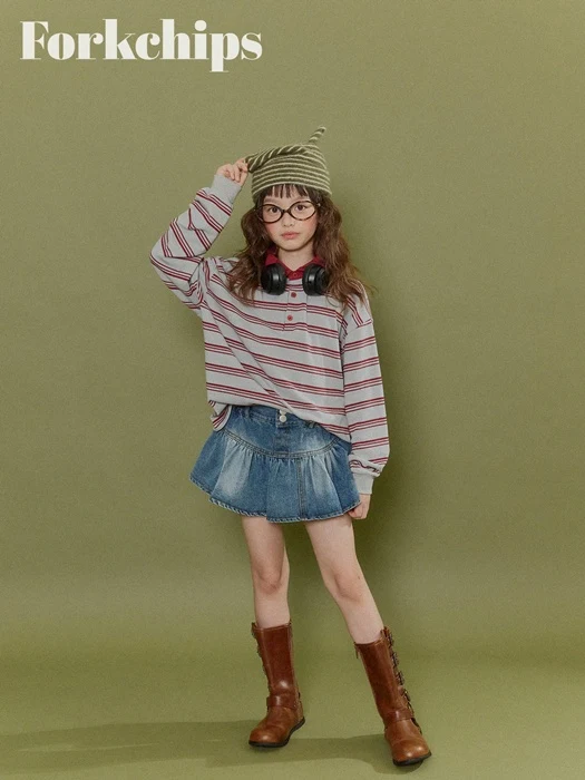 Wiggle Button Skirt