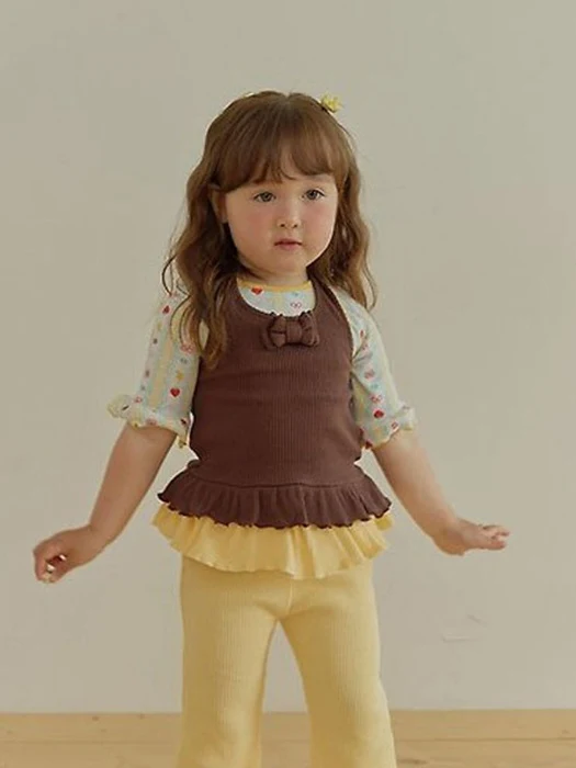 Ribbon Frill Halter Neck