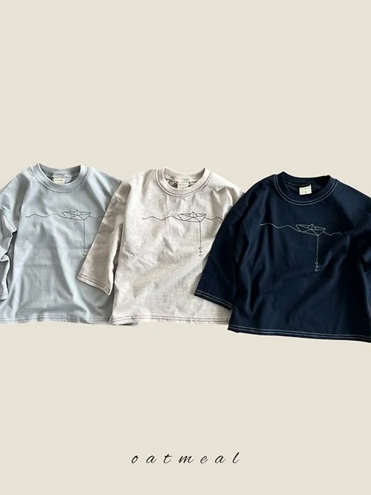 Boat Neck Round Tee Boat Neck Round Tee