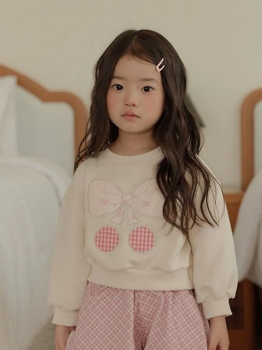 Ribbon Cherry Sweatshirt