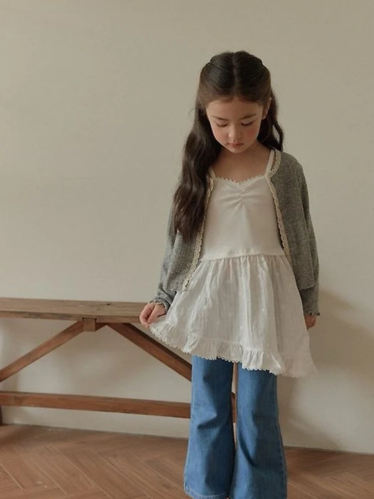 Ballet Frill Sleeveless One-piece