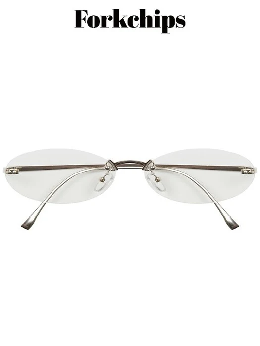 Sleek Silver Glasses