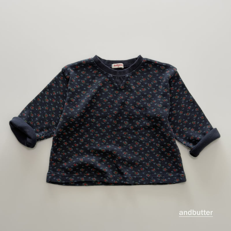 Andbutter - Korean Children Fashion - #Kfashion4kids - Cozy Flower Tee - 3