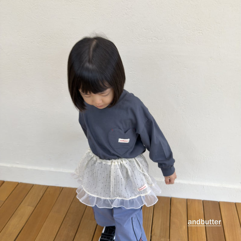 Andbutter - Korean Children Fashion - #childofig - Wrinkle Dot Skirt - 8