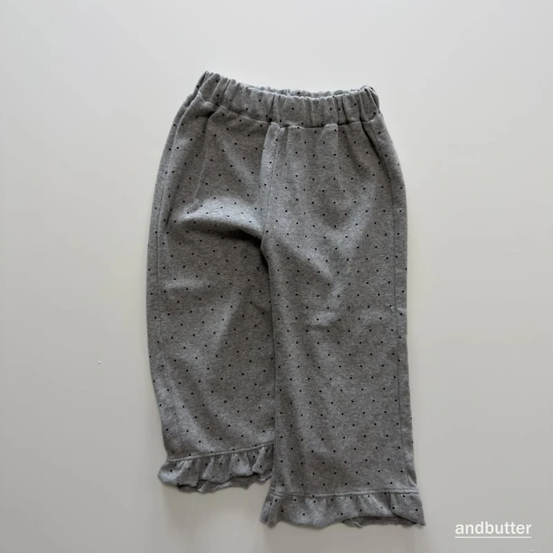 Andbutter - Korean Children Fashion - #childofig - Frill Pants - 6