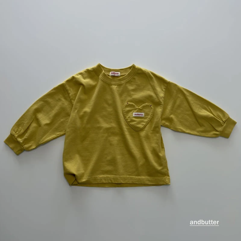 Andbutter - Korean Children Fashion - #stylishchildhood - Autumn Pocket Tee - 4