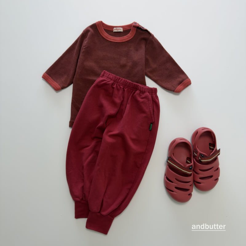 Andbutter - Korean Children Fashion - #childofig - Snap Tee - 7