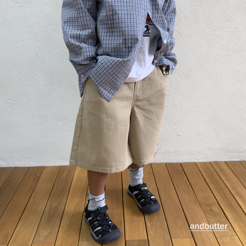 Andbutter - Korean Children Fashion - #childofig - Hidden Check Pants - 11