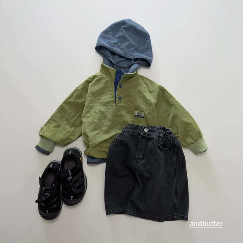 Andbutter - Korean Children Fashion - #childofig - Metal Rip Anorak - 6