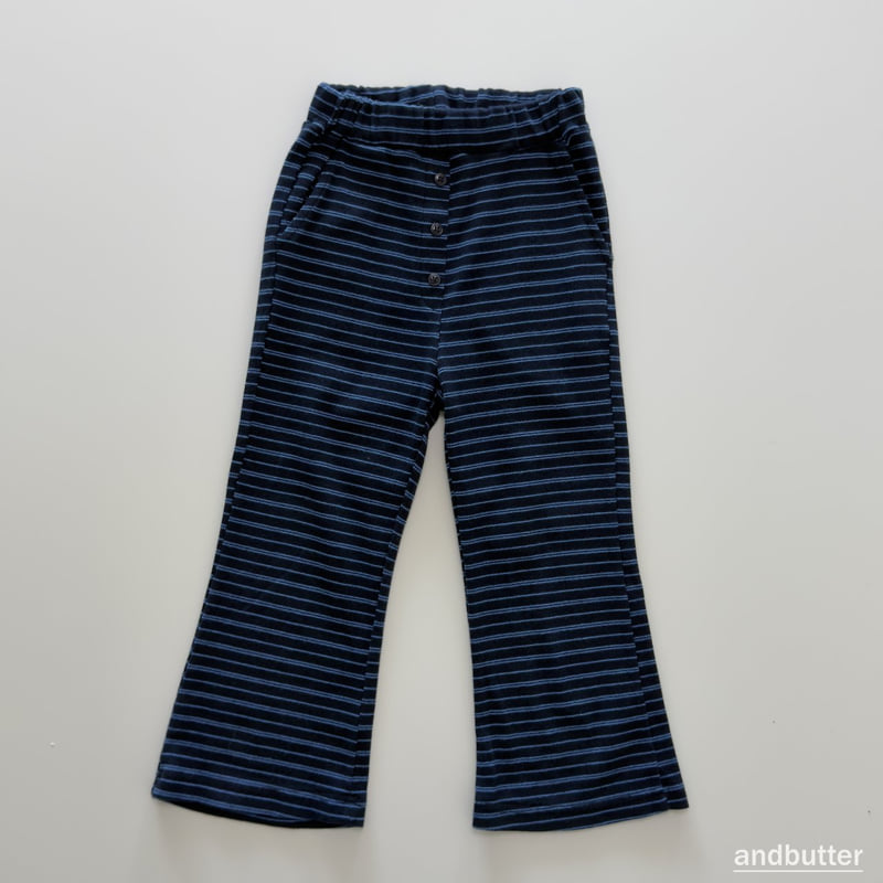 Andbutter - Korean Children Fashion - #prettylittlegirls - Button Flare Pants - 4