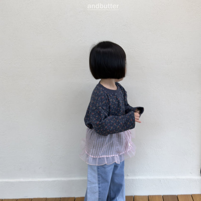 Andbutter - Korean Children Fashion - #childrensboutique - String Striped Skirt - 10