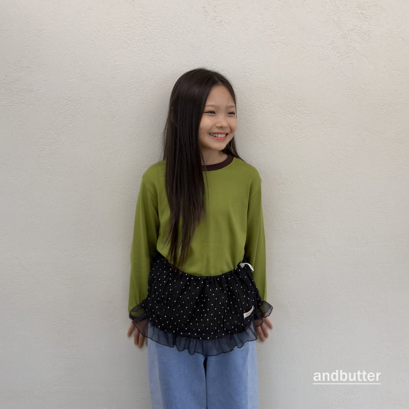 Andbutter - Korean Children Fashion - #childrensboutique - Wrinkle Dot Skirt - 9