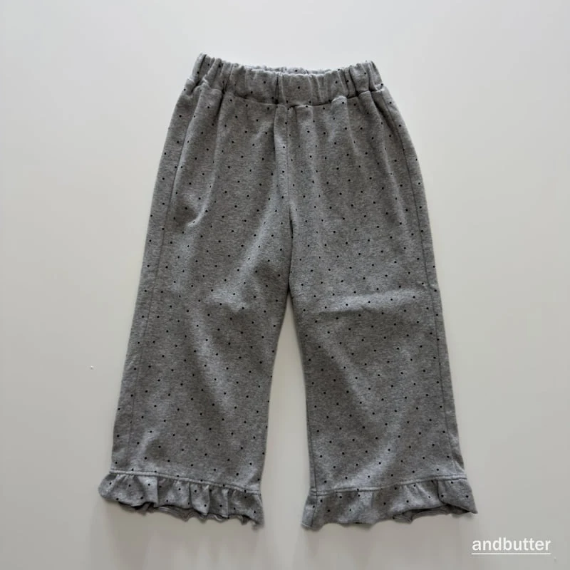 Andbutter - Korean Children Fashion - #childrensboutique - Frill Pants - 7
