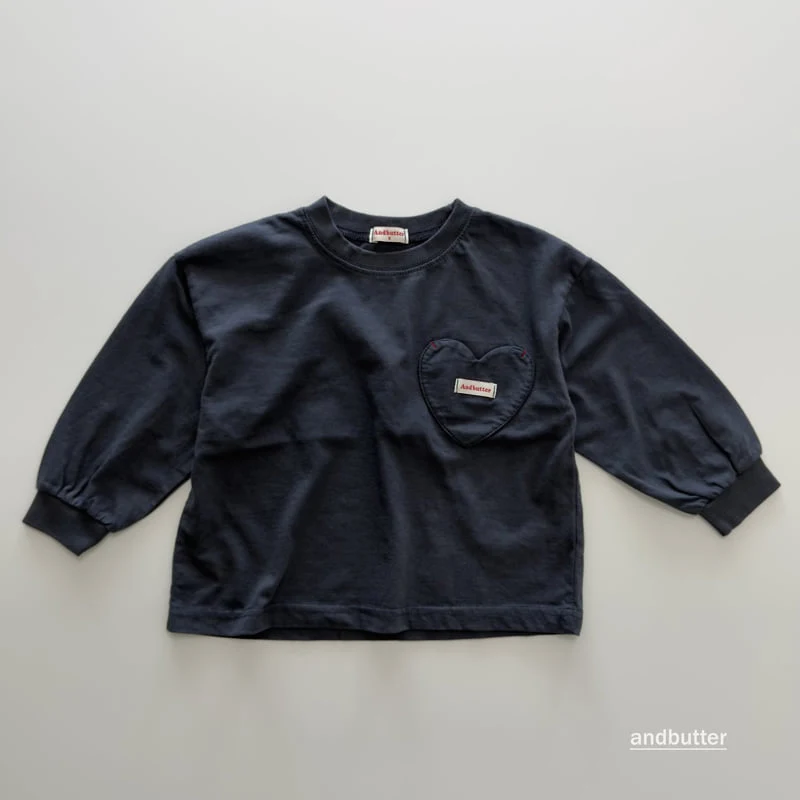 Andbutter - Korean Children Fashion - #childrensboutique - Autumn Pocket Tee - 5