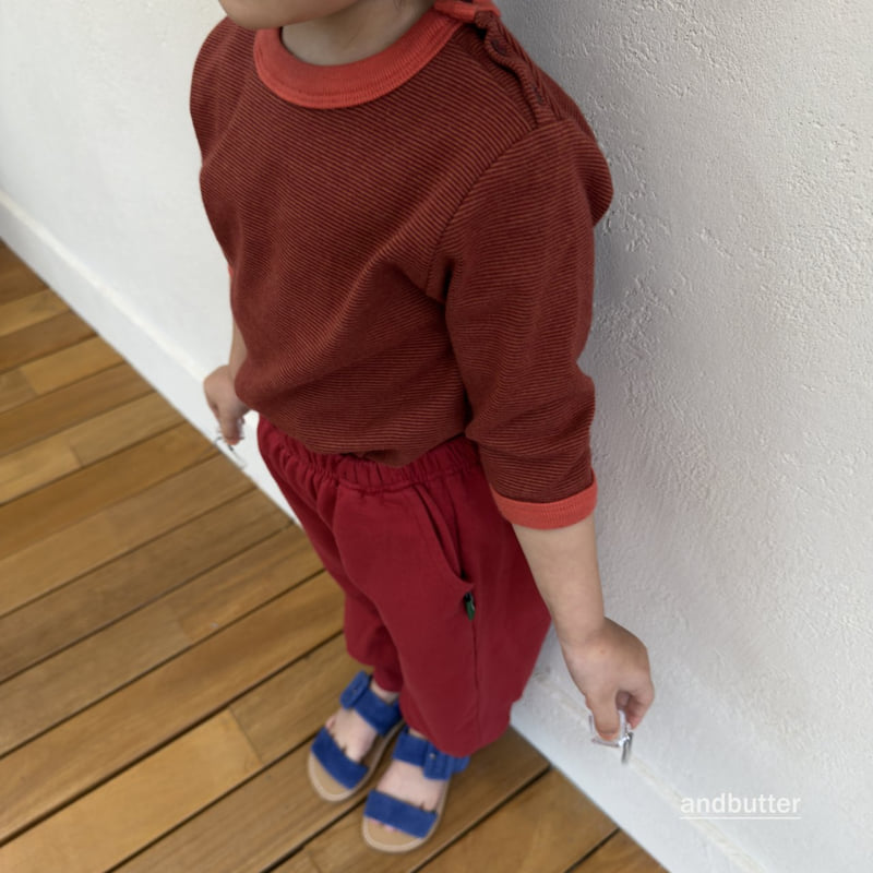 Andbutter - Korean Children Fashion - #childrensboutique - Snap Tee - 8