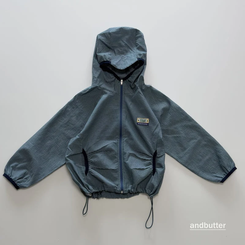 Andbutter - Korean Children Fashion - #childrensboutique - Striped Windbreaker - 3