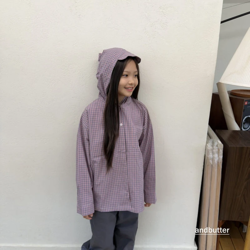 Andbutter - Korean Children Fashion - #childrensboutique - Cap Hood Shirt - 11