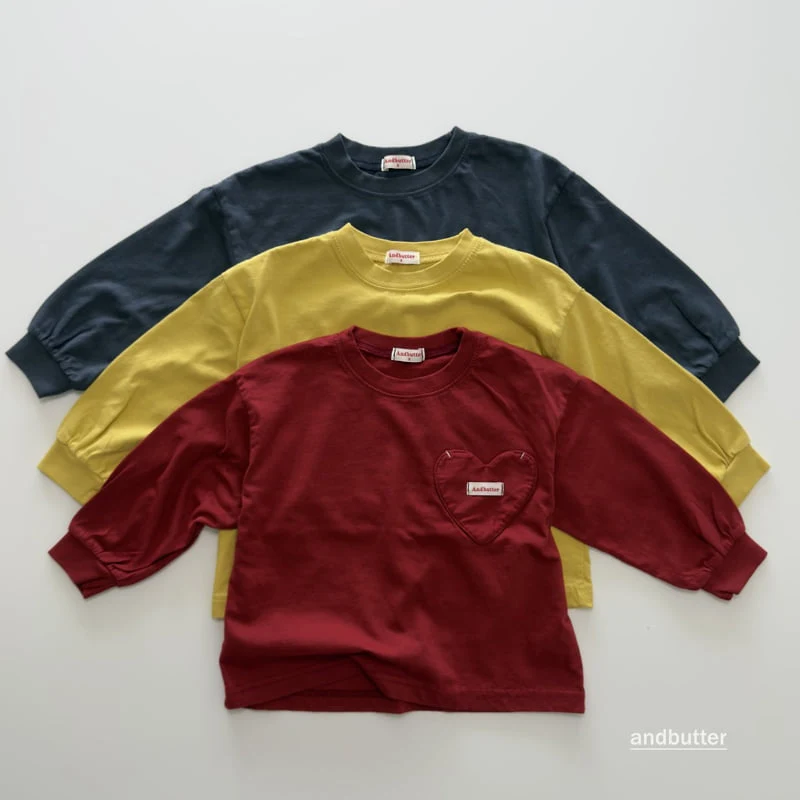 Andbutter - Korean Children Fashion - #designkidswear - Autumn Pocket Tee - 6