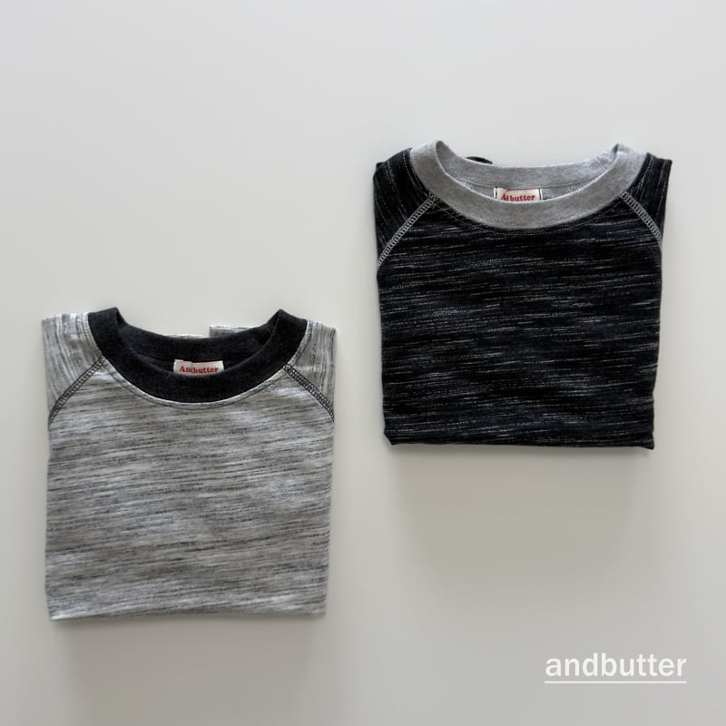 Andbutter - Korean Children Fashion - #designkidswear - Paint Splash Line Tee - 5