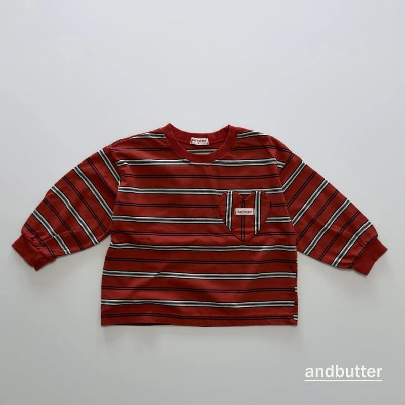 Andbutter - Korean Children Fashion - #designkidswear - Tom's Pocket Tee - 3