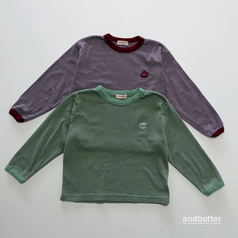 Andbutter - Korean Children Fashion - #designkidswear - Hey Tee