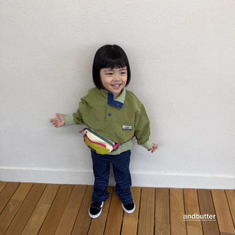 Andbutter - Korean Children Fashion - #designkidswear - Metal Rip Anorak - 8