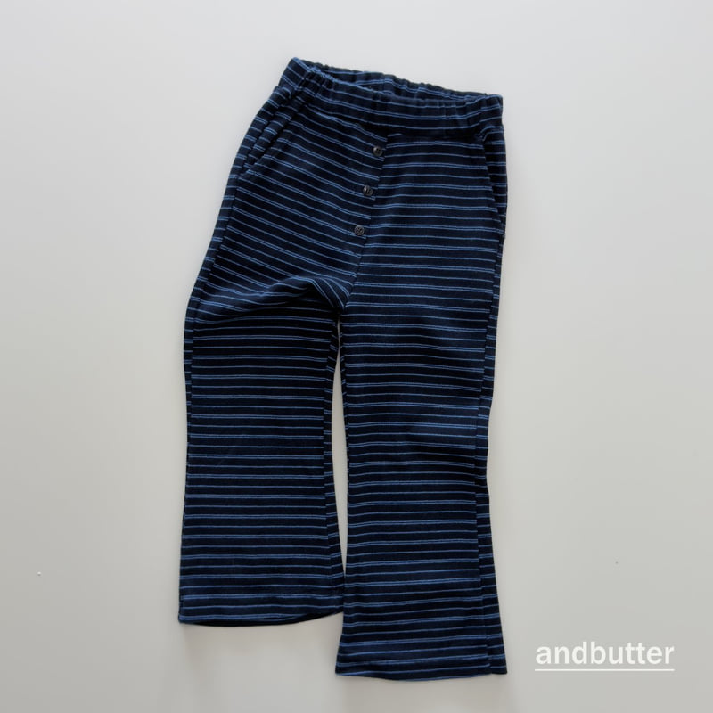 Andbutter - Korean Children Fashion - #designkidswear - Button Flare Pants - 7
