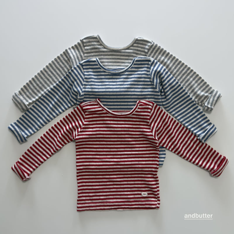 Andbutter - Korean Children Fashion - #designkidswear - Tommy Point Tee - 6