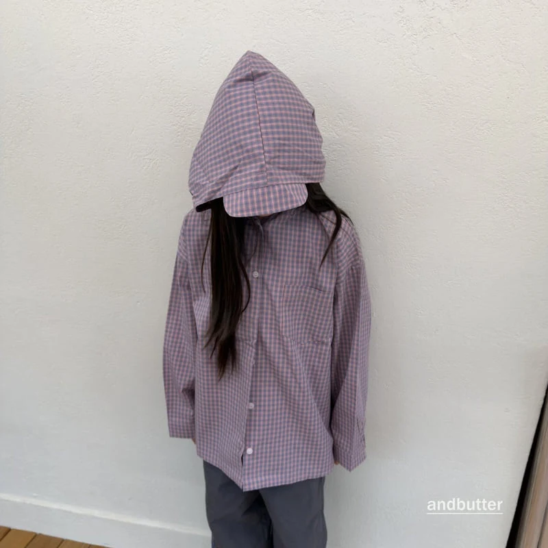 Andbutter - Korean Children Fashion - #designkidswear - Cap Hood Shirt - 12
