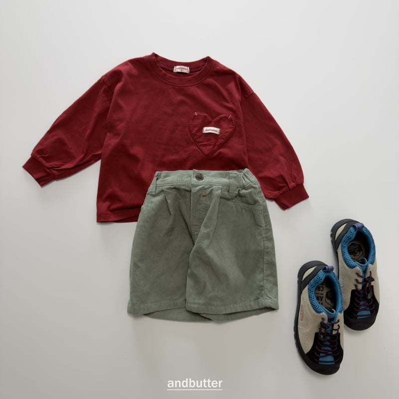Andbutter - Korean Children Fashion - #discoveringself - Autumn Pocket Tee - 7