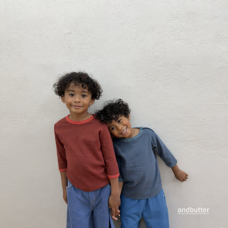Andbutter - Korean Children Fashion - #discoveringself - Snap Tee - 10