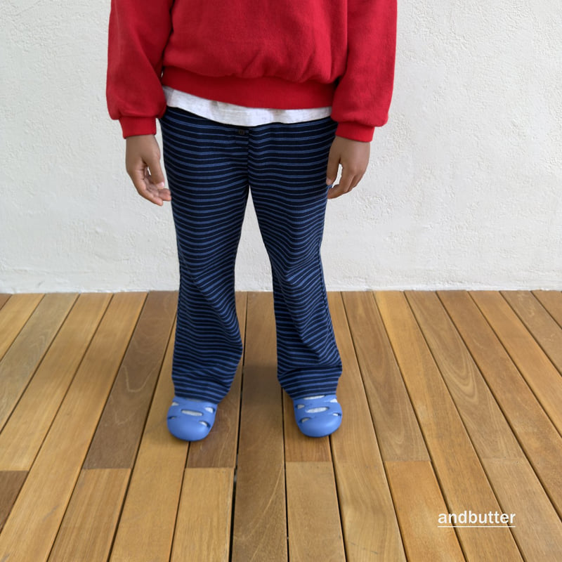 Andbutter - Korean Children Fashion - #discoveringself - Button Flare Pants - 8