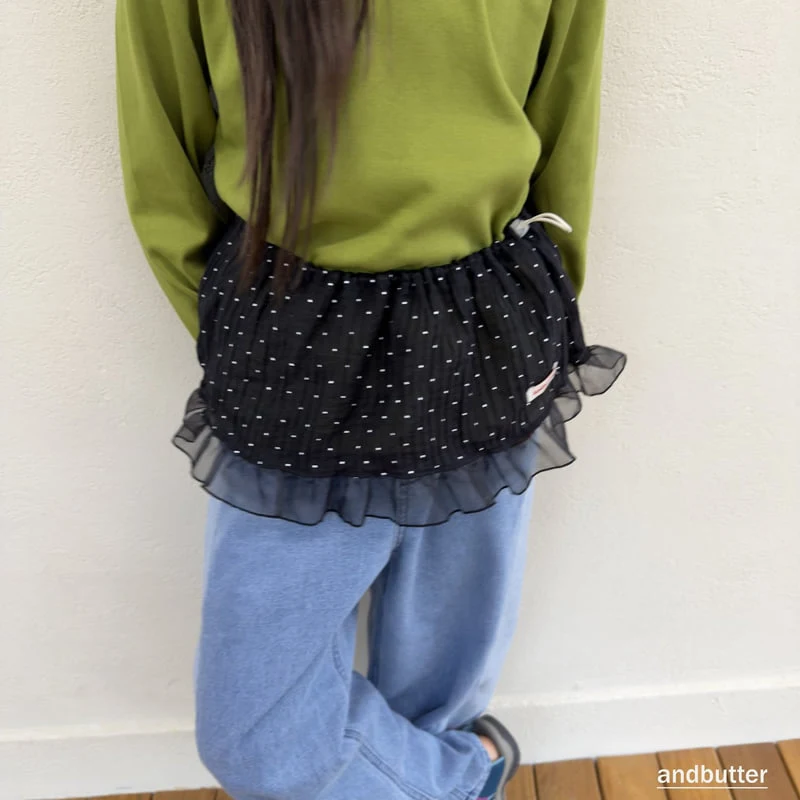 Andbutter - Korean Children Fashion - #fashionkids - Wrinkle Dot Skirt - 12