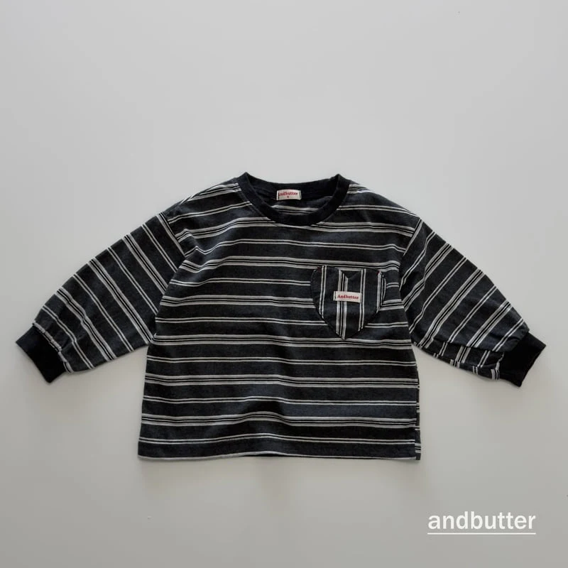 Andbutter - Korean Children Fashion - #fashionkids - Tom's Pocket Tee - 5