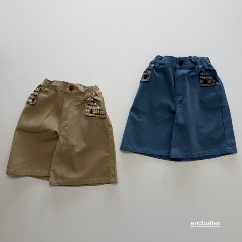 Andbutter - Korean Children Fashion - #fashionkids - Hidden Check Pants