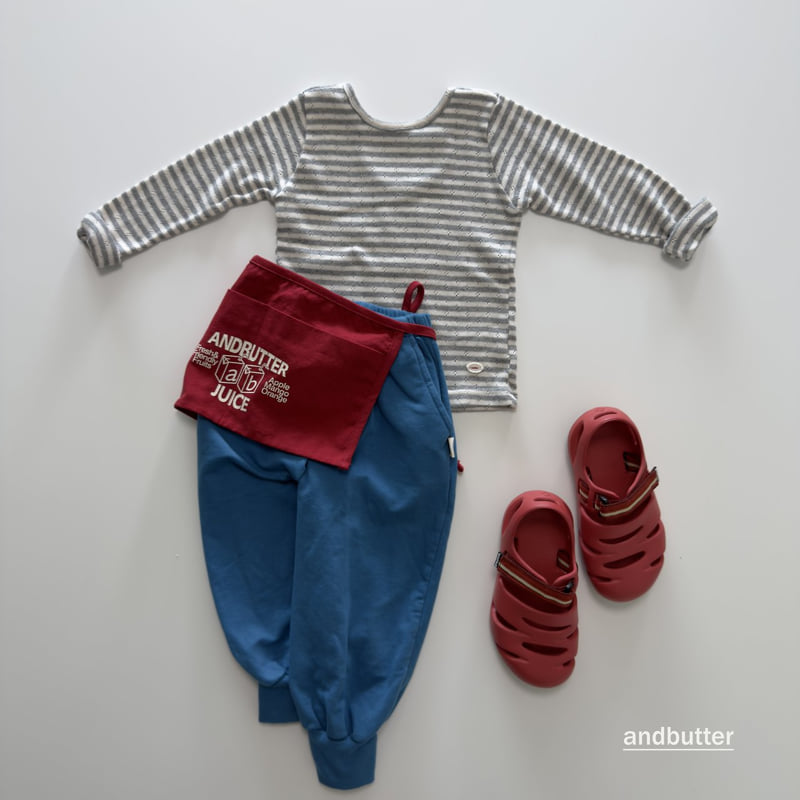 Andbutter - Korean Children Fashion - #kidsshorts - Canvas Apron - 7