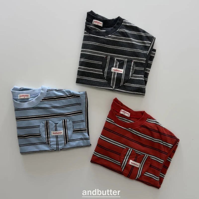 Andbutter - Korean Children Fashion - #kidsshorts - Tom's Pocket Tee - 6
