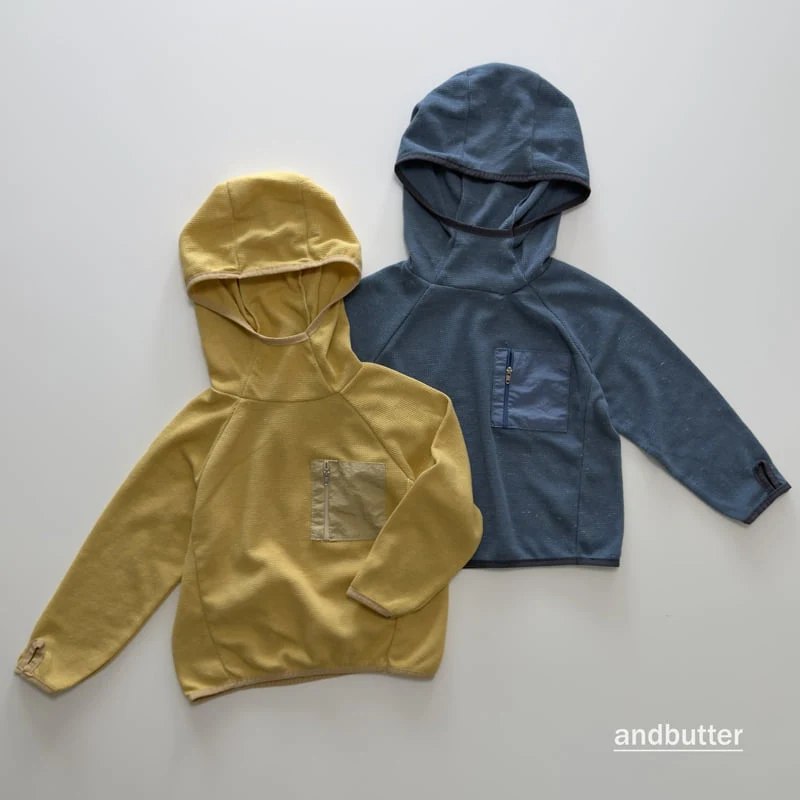 Andbutter - Korean Children Fashion - #kidsshorts - American Hoodie