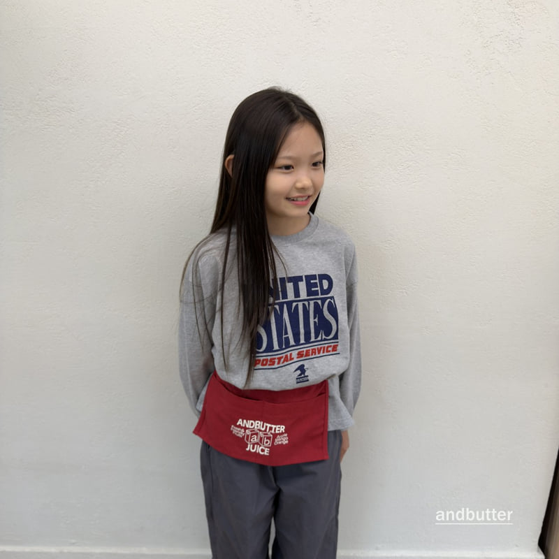 Andbutter - Korean Children Fashion - #kidsshorts - Service Tee - 12
