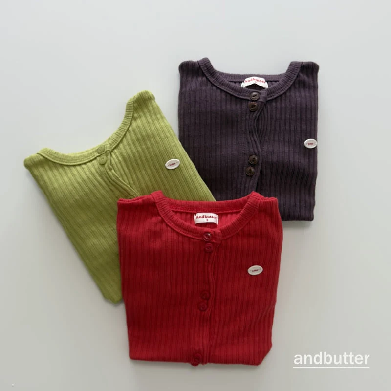 Andbutter - Korean Children Fashion - #kidsshorts - Everyday Cardigan - 6